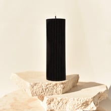 Fluted Column Soy-Blend Candle